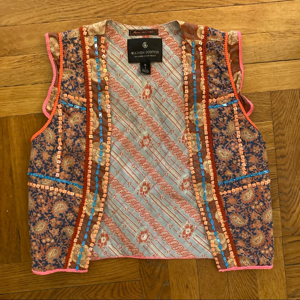 Thrifted vest